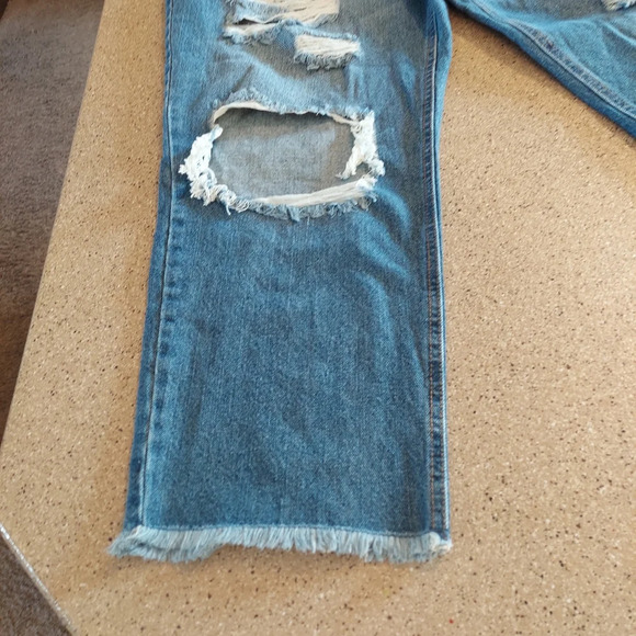 Super High Rise 90s Boyfriend Jeans NEW - Picture 3 of 13
